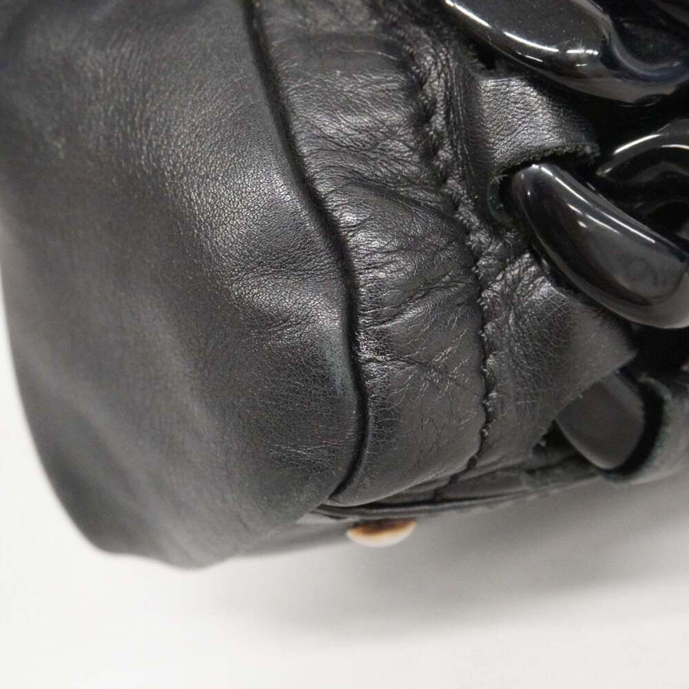 CHANEL Black Lambskin Leather Tote Bag - Picture 9 of 13